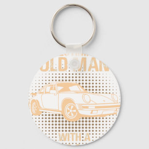 Porte-clés Une Porsche Carrera 1984 de vieil homme