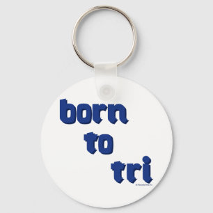 Porte-clés Une série de produits avec "soutenu au tri" logo