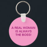 PORTE-CLÉS UNE VRAIE FEMME<br><div class="desc">UNE VRAIE PORTE - CLÉ FEMME</div>