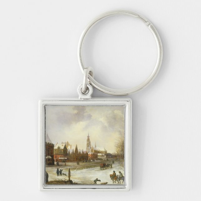 Porte-clés Une vue de Breda (Devant)