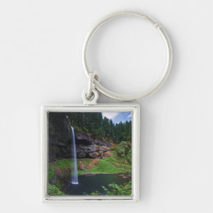 Porte-clés Une vue de South Falls dans le parc d'État de Silv