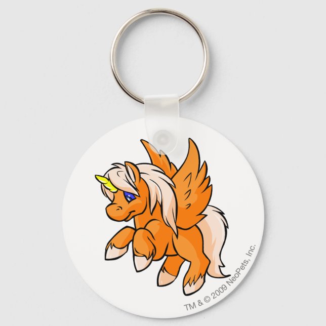 Porte-clés Uni Orange (Recto)