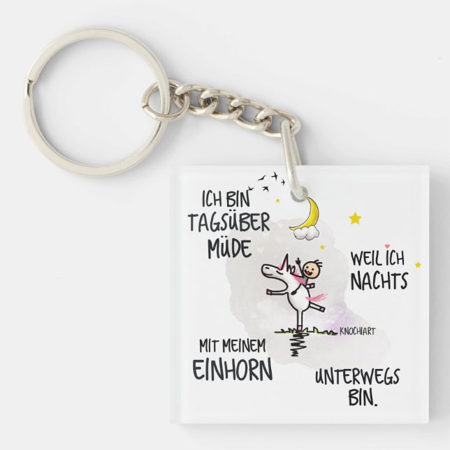 Porte-clés Unicorn (Devant)