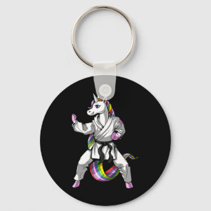 Porte-clés Unicorn Ninja Karate Martial Art Kickboxo Taekwo
