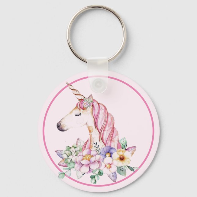 Porte-clés Unicorne (Recto)