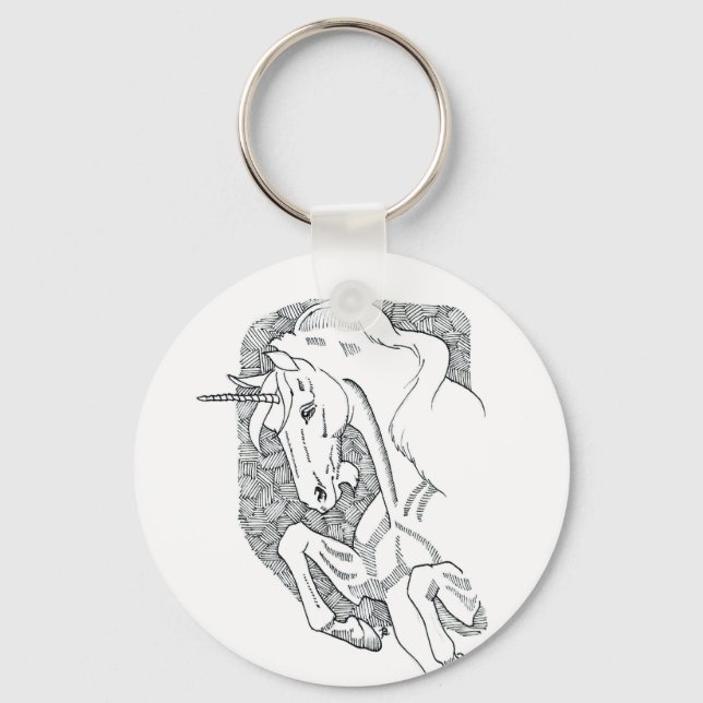 Porte-clés Unicorne (Recto)