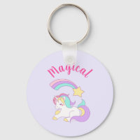 Unicorne magique avec Rainbow Shooting Star