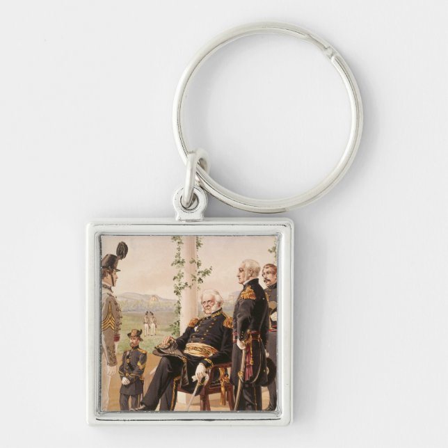 Porte-clés Uniformes de l'armée américaine (Devant)