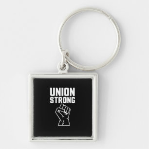 Porte-clés Union Fière Union Solide Solidarité Soutenir Nos N