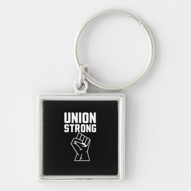 Porte-clés Union Fière Union Solide Solidarité Soutenir Nos N (Devant)