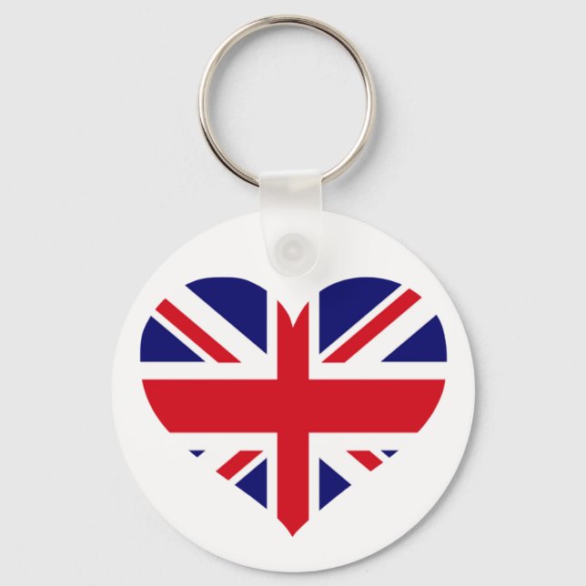 Porte-clés UNION JACK britannique (Recto)