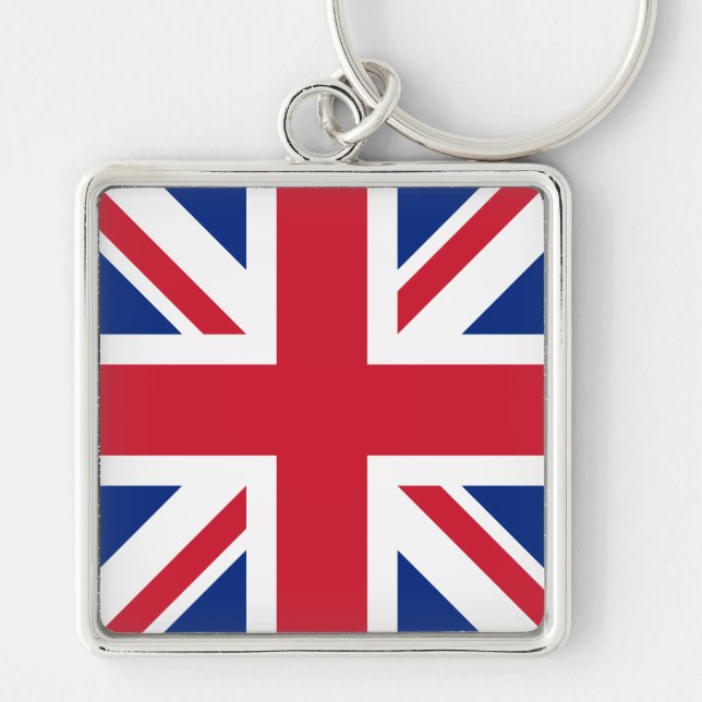 Porte-clés Union Jack National Flag of United Kingdom England (Devant)