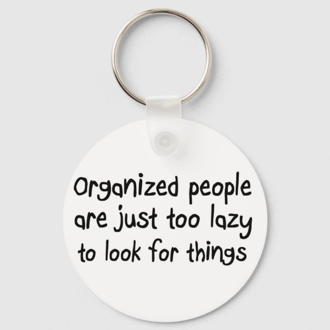 Porte-clés Unique et drôle cadeaux d'anniversaire humour cite (Recto)