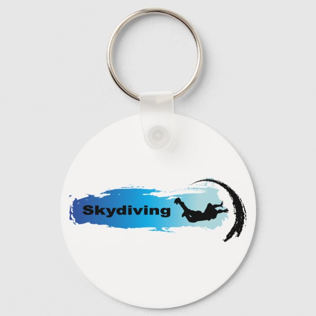 Porte-clés Unique Skydiving (Recto)