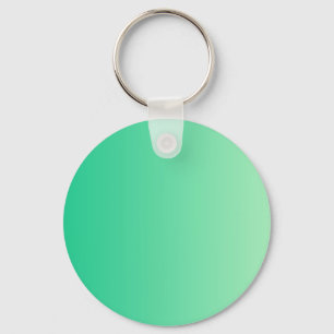 Porte-clés UNIQUEMENT des dégradés de couleur - vert océan