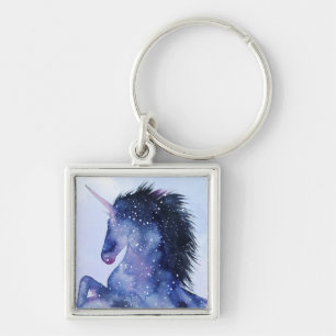 Porte-clés Univers Unicorne - Cosmique