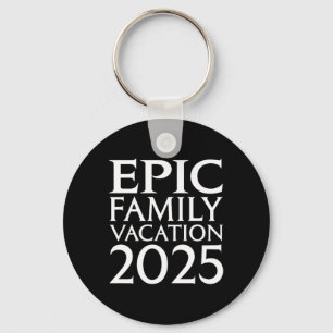Porte-clés Universal Epic Universe Family Vacation 2025 Front
