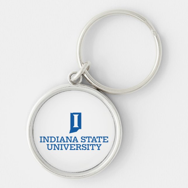 Porte-clés Université d'État de l'Indiana (Devant)