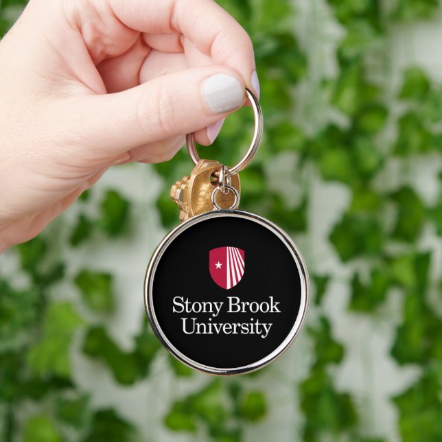 Porte-clés Université Stony Brook | Mot-symbole (Main)