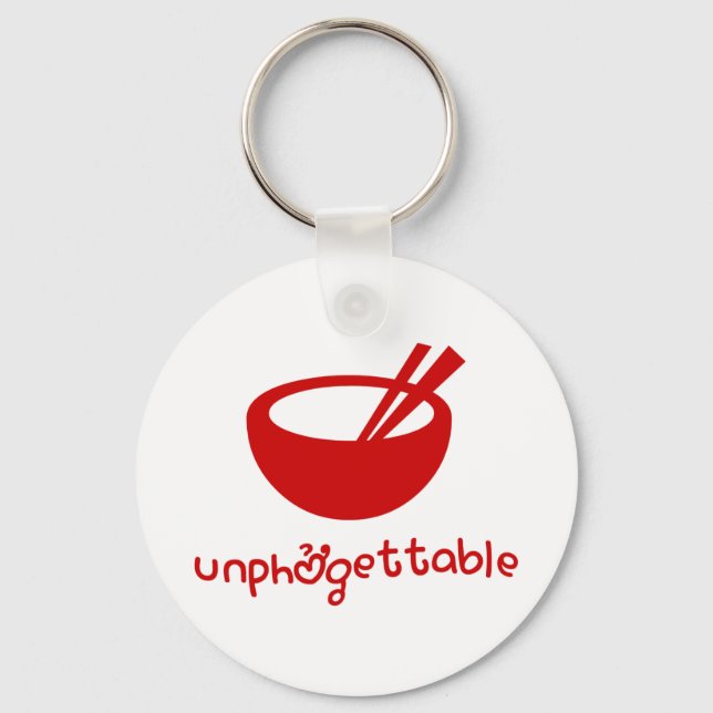 Porte-clés Unphởgettable (Recto)