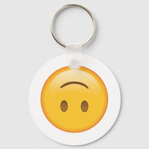 Porte-clés Upside-Down Face - Emoji