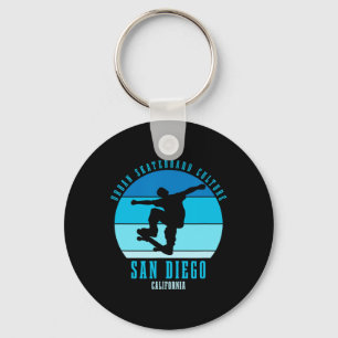 Porte-clés Urne de skateboardeur de San Diego Californie Skat