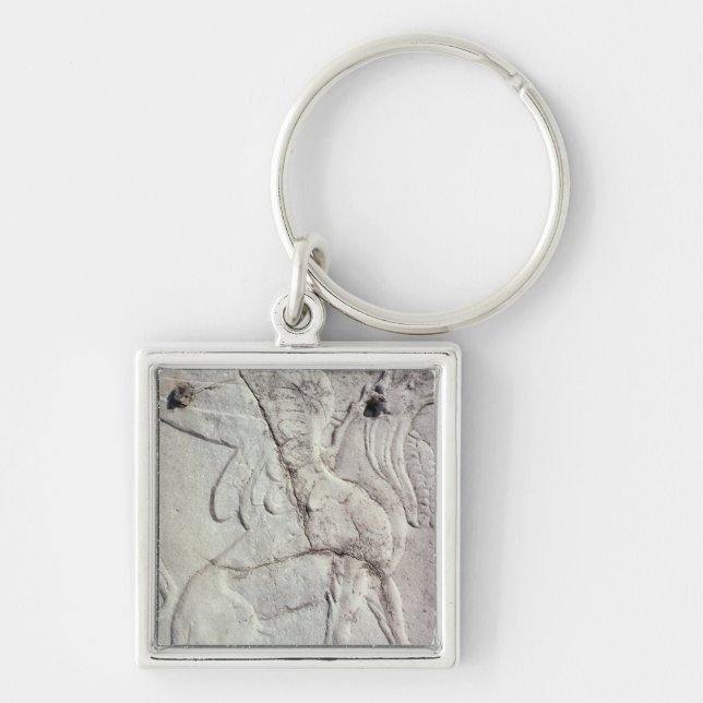 Porte-clés Urne funèbre avec le soulagement découpé d'un (Devant)