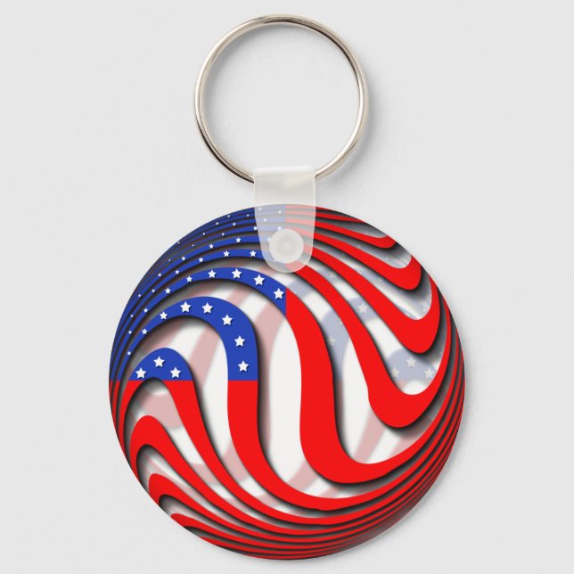 PORTE-CLÉS USA (Recto)
