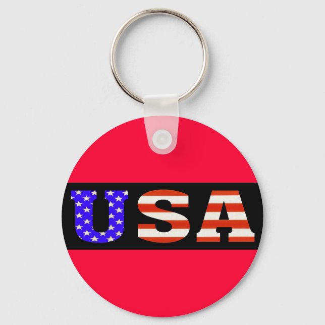 Porte-clés USA Blk 11x3 (Recto)