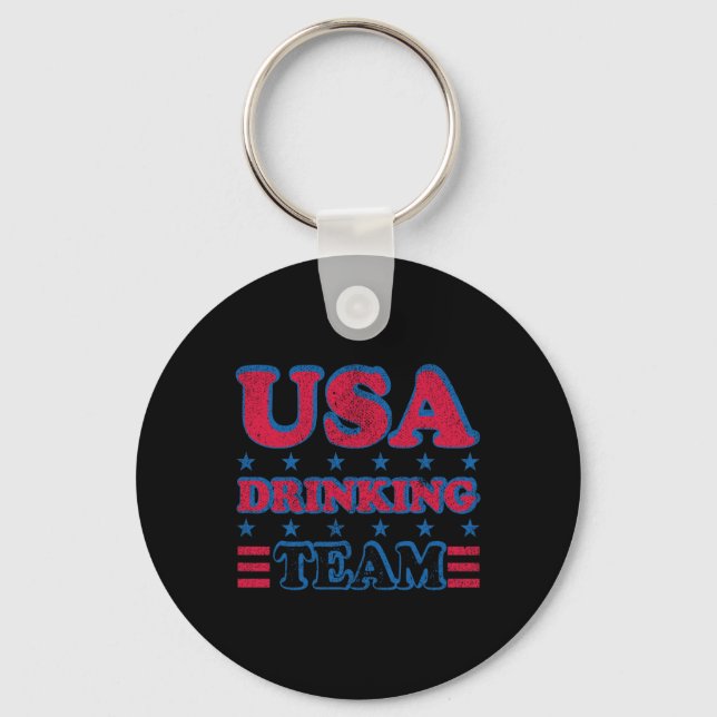 Porte-clés Usa Dru 4 juillet l'indépendance (Recto)