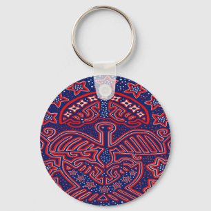 Porte-clés USA Eagle Democratic Patriot