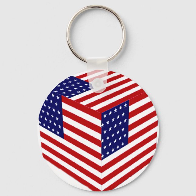 Porte-clés USA Flag_ (Recto)