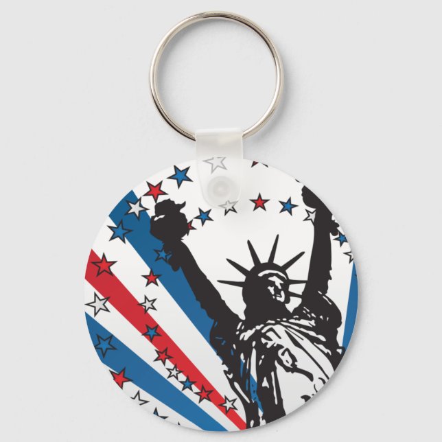 Porte-clés USA Liberty (Recto)