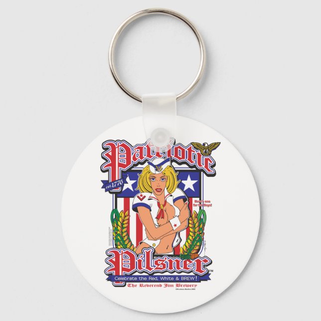 Porte-clés USA/Patriotique Pilsner (Recto)