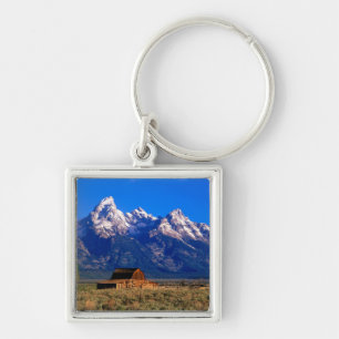 Porte-clés USA, Wyoming, Grand Teton National Park, matin