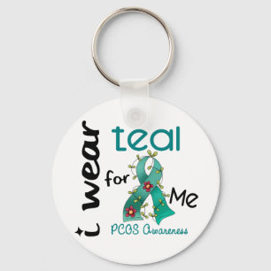 Porte-clés Usage Teal de PCOS I pour MOI 43