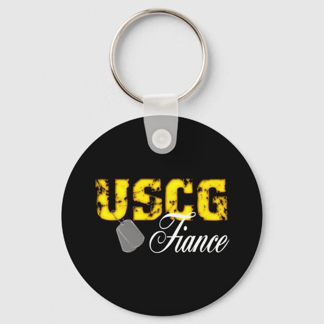 Porte-clés USCG Fiance (Recto)