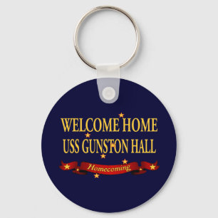Porte-clés USS Gunston Hall à la maison bienvenu
