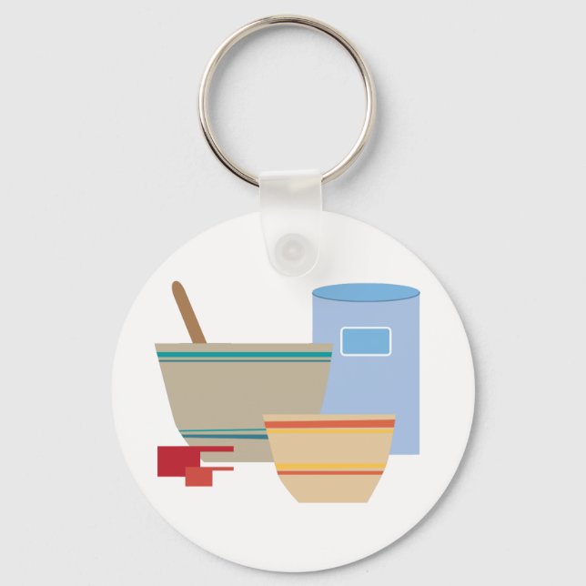 Porte-clés Ustensiles de cuisine (Recto)