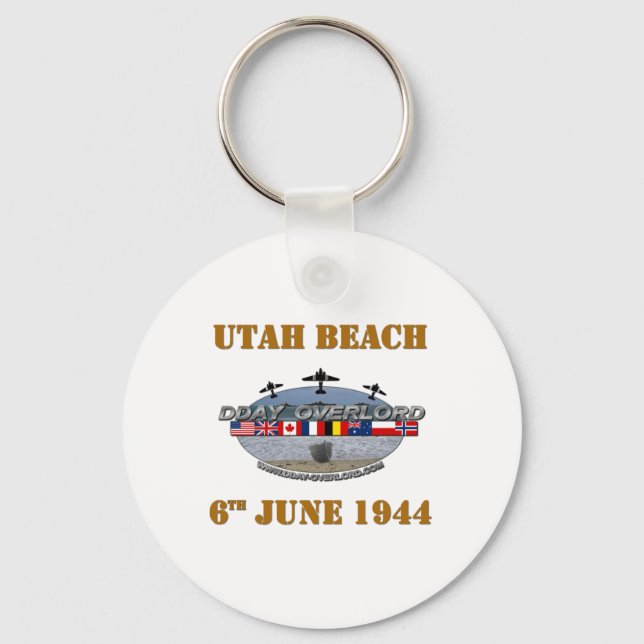 Porte-clés Utah Beach 6e June 1944 (Recto)