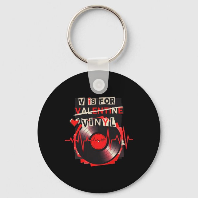 Porte-clés V est pour vinyle Funny Valentine Disque vinyle Mu (Recto)