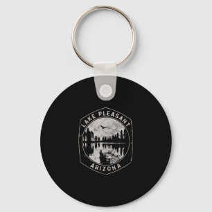 Porte-clés Vacances à l'extérieur du lac Vintage Pleasant Ari