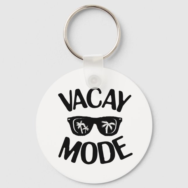 Porte-clés Vacances Art Vacay Mode Word Texte Art Apron Plus (Recto)
