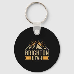 Porte-clés Vacances de ski à Brighton utah montagne ski utah