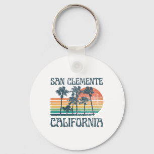 Porte-clés Vacances d'été à la plage de San Clemente Californ