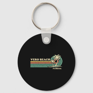 Porte-clés Vacances d'été Rétro Vintage Floride Vero Beach M