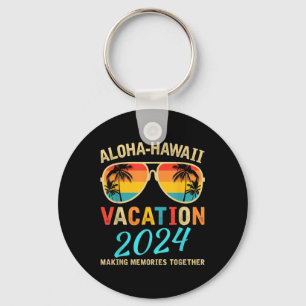 Porte-clés Vacances en famille 2024 Aloha Hawaii Hawaii Match