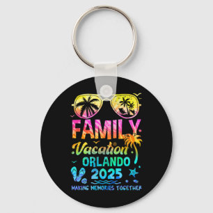 Porte-clés Vacances en famille 2025 Orlando Matching Memories