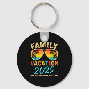 Porte-clés Vacances en famille 2025 Plage Correspondant Vacan