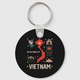 Porte-clés Vacances en famille à Hô Chi Minh-Ville au Vietnam